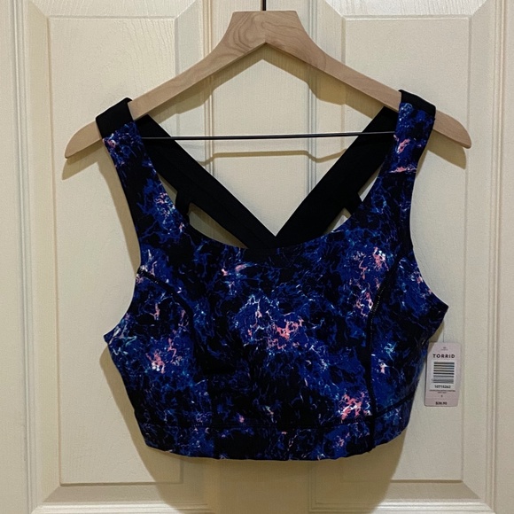 torrid Other - TORRID Active- Sports Bra- 1X- NWT- Multi colored